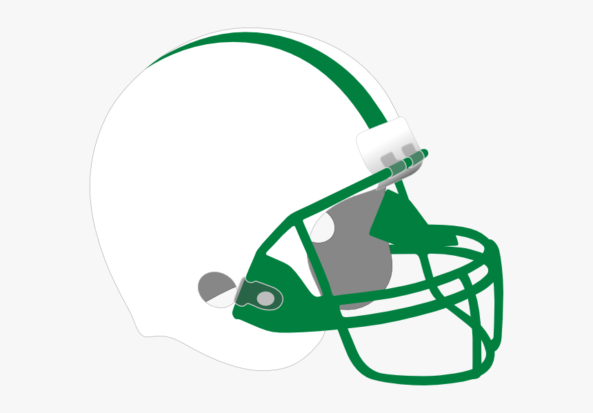 Green Football Helmet Clipart, HD Png Download