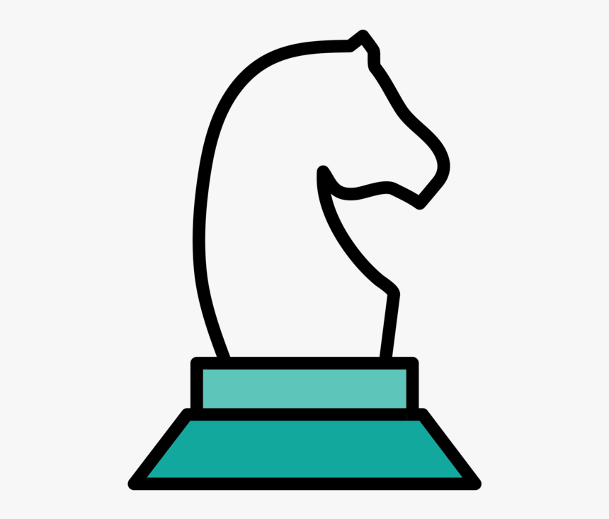 Advisage Home Page Icon Chess Piece-01 - Line Art, HD Png Download