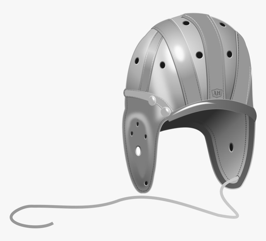 Free Clipart - 1940& - Old Football Helmet Transparent, HD Png Download