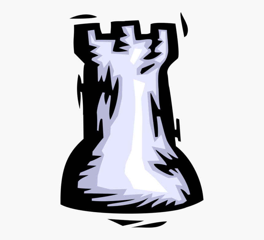 Vector Illustration Of Chess Piece Fortified European, HD Png Download