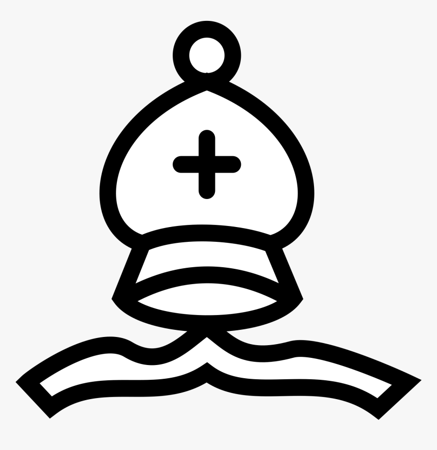 Symbol For A Bishop, HD Png Download