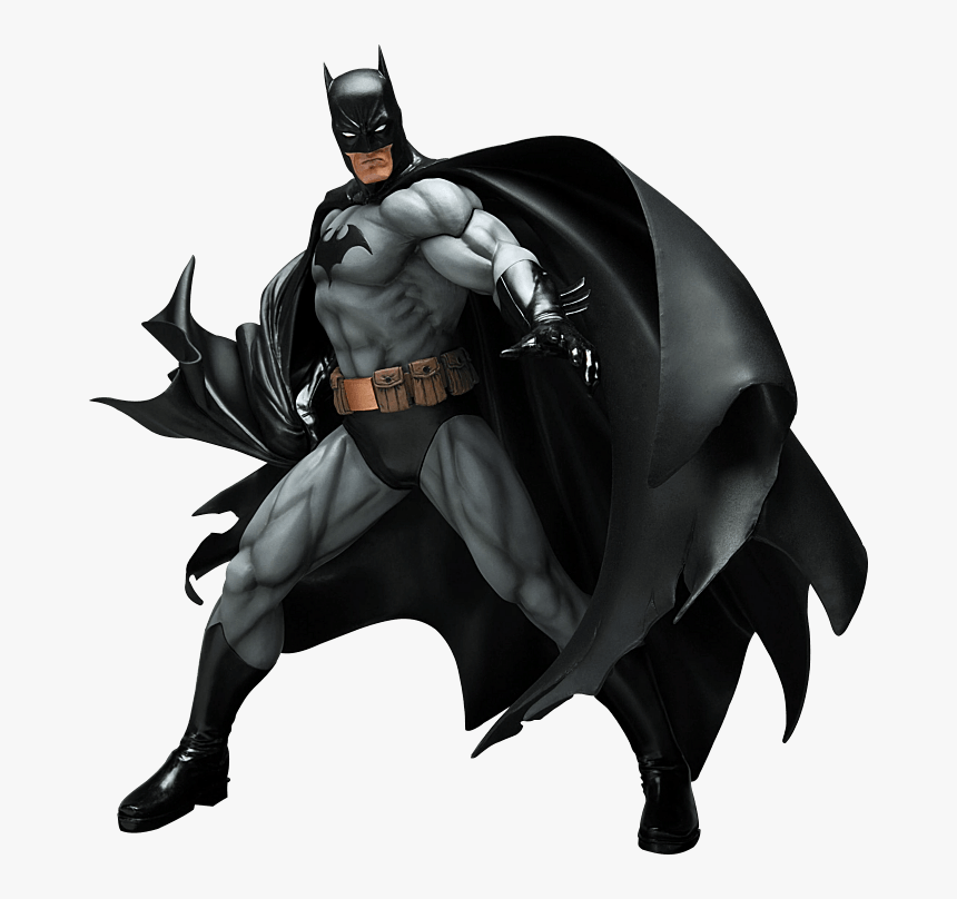 Batman Sideview - Batman 1 6 Statue, HD Png Download
