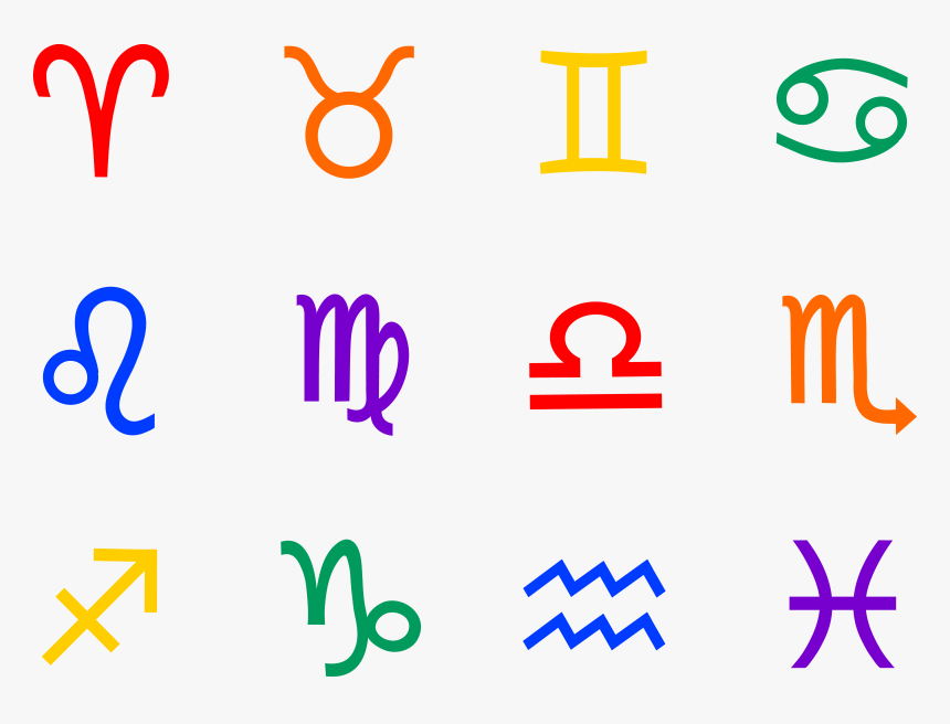 Capricorn Clipart - Zodiac Signs Vector Png, Transparent Png