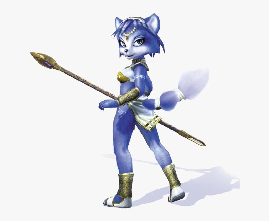 Wielding Her Staff, Krystal Could Easily Replace Wolf - Star Fox Krystal, HD Png Download
