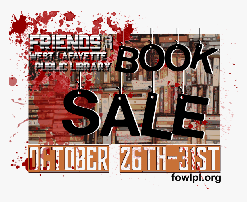 2018 Fall Book Sale - Splatter Clip Art, HD Png Download