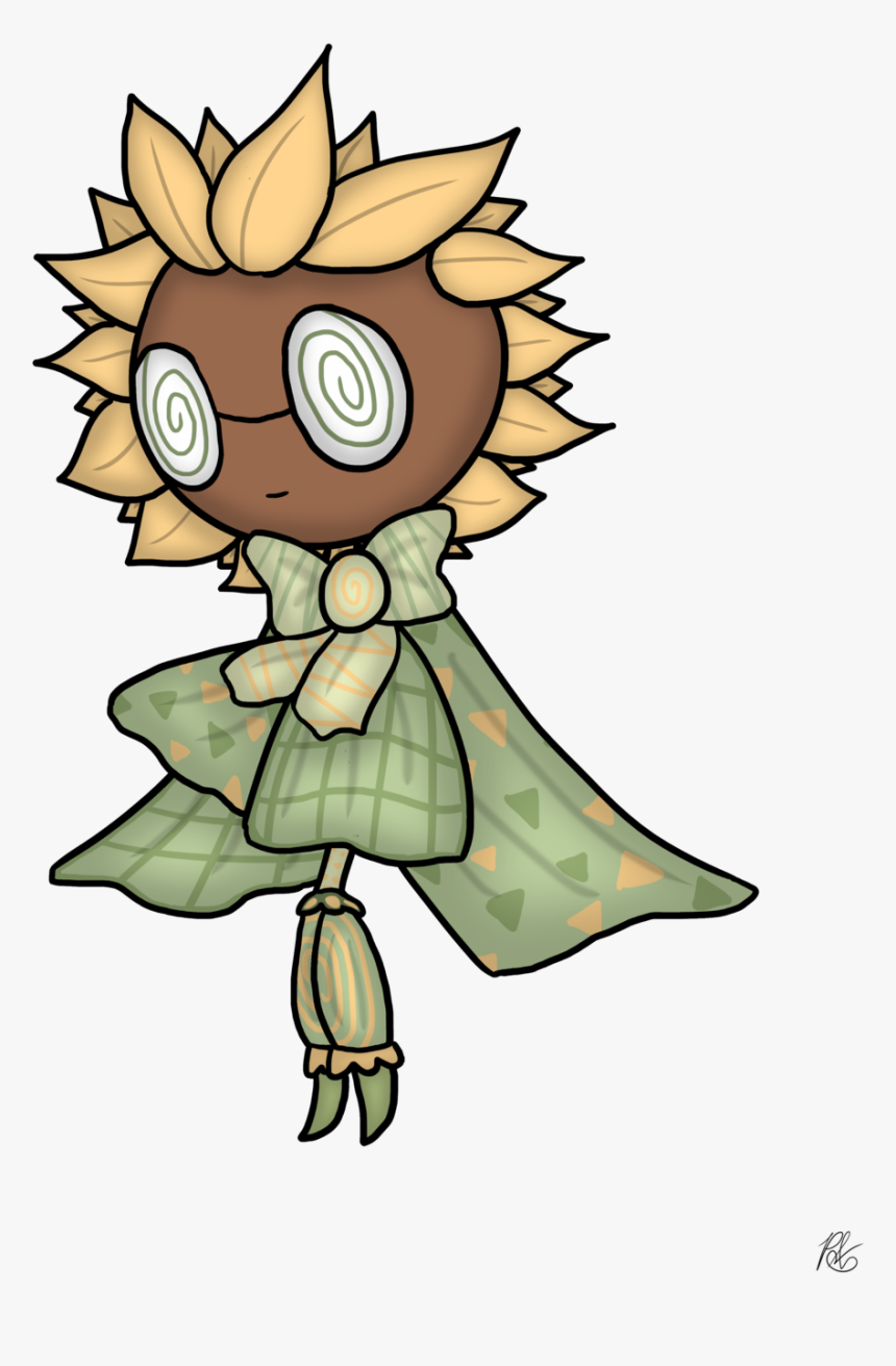 Clip Art Christmas Drawing Image - Trippy Sunflower Drawing, HD Png Download