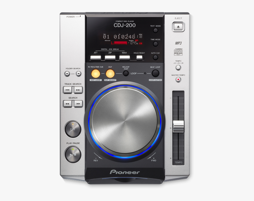 Cd Player Pioneer Cdj 200, HD Png Download