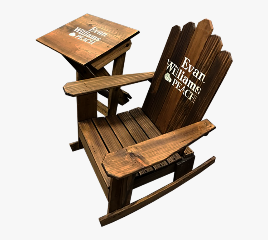 Evan Williams Peach Rocking Chair - Plank, HD Png Download