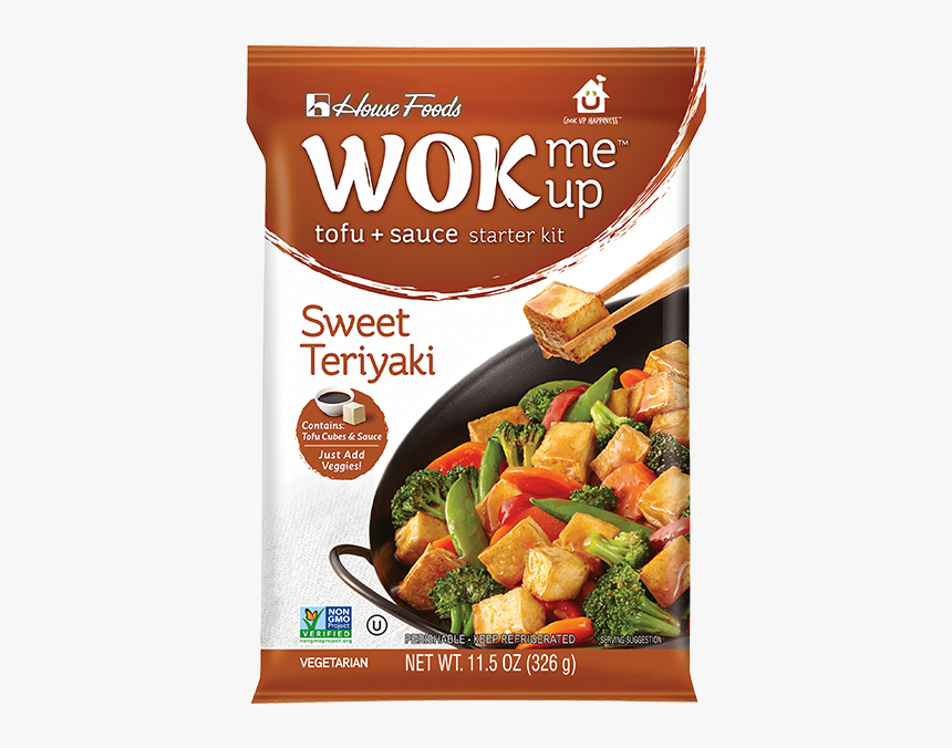 Wok Me Up Sweet Teriyaki - House Foods Wok Me Up, HD Png Download