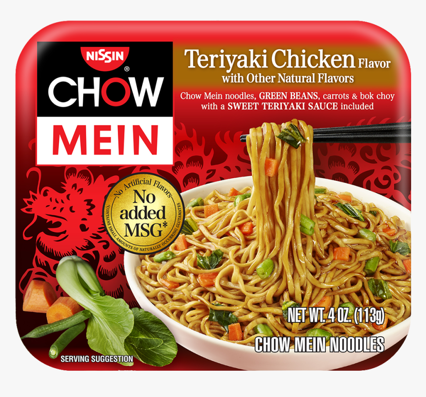 Nissin Chow Mein Teriyaki Chicken, HD Png Download