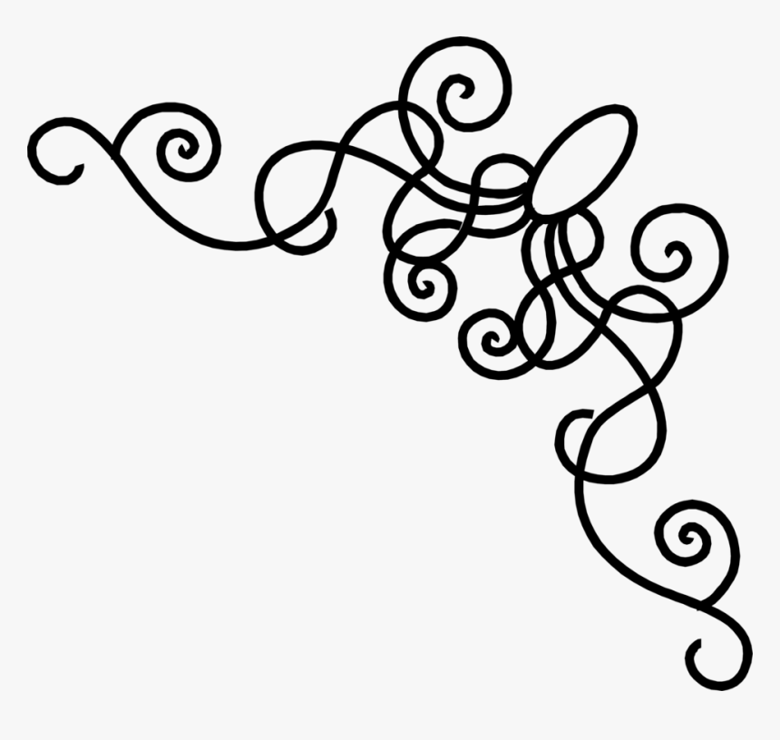 Border Corner Upper Right - White Borders And Frames, HD Png Download