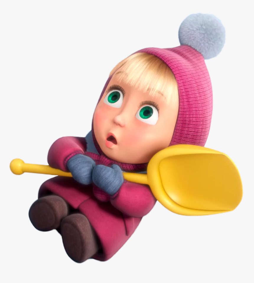 Masha E O Urso - Bald Masha And The Bear, HD Png Download