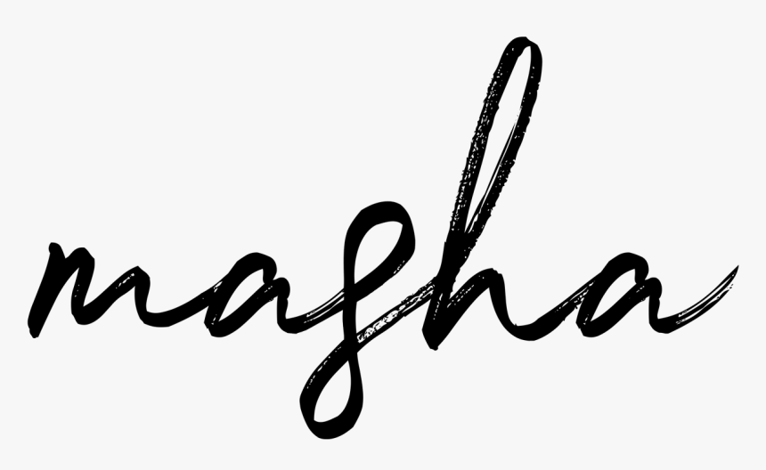 Masha - Calligraphy - Calligraphy, HD Png Download