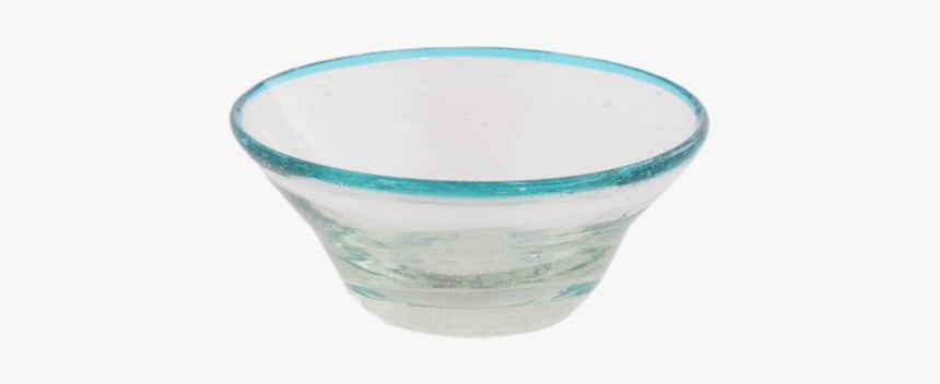 Tiny Aqua Rim Bowl 
 Class Lazyload Lazyload Fade In - Bowl, HD Png Download