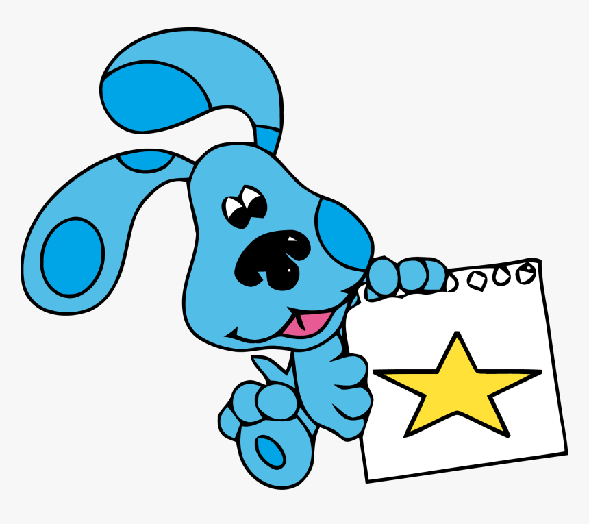Blue S Clues Clip Art Star Clipart Png - Blue's Clues Clip Art, Transparent Png