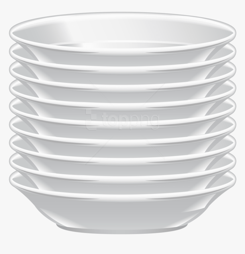 Bowl,plastic - Plates Png, Transparent Png