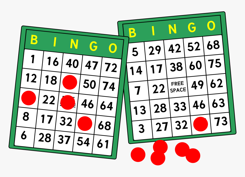 Cards Icons Png Free - Bingo Card Hd Png Clipart, Transparent Png