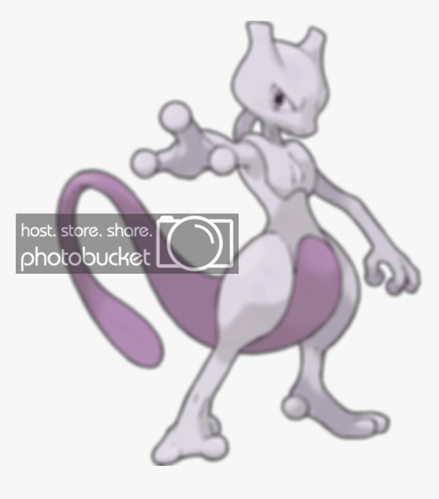 Photo 150mewtwo - Mewtwo Cartoon, HD Png Download