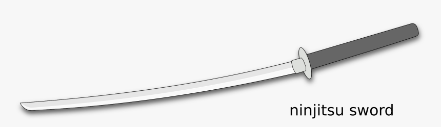 Ninjitsu-sword Clip Arts - Épée, HD Png Download