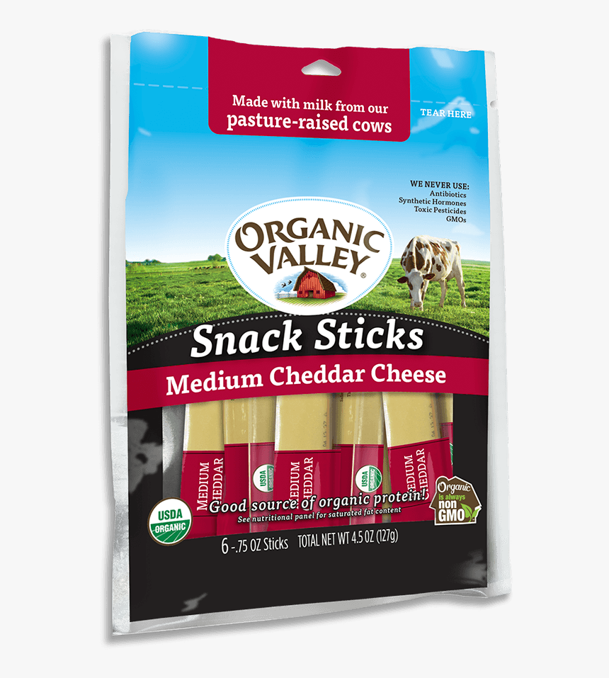 Organic Valley Pepper Jack Cheese Sticks, HD Png Download