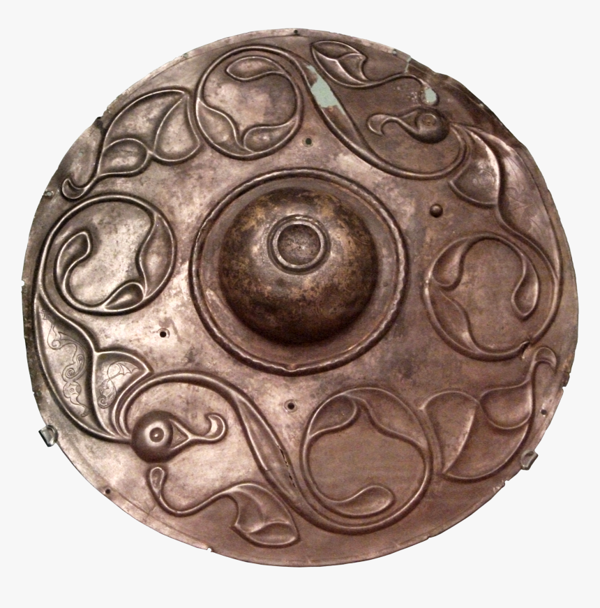 Circular Bronze Shield Boss - Iron Age Celtic Shield, HD Png Download