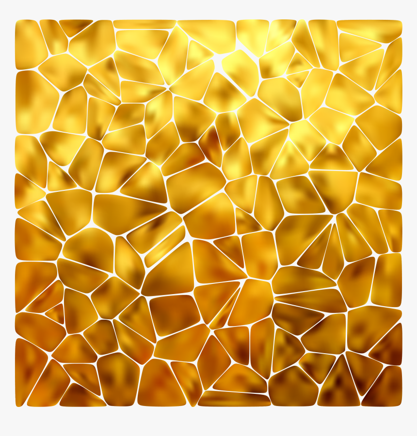 Honeycomb Gold Aluminium Foil Wallpaper - Gold Background Vector Png, Transparent Png