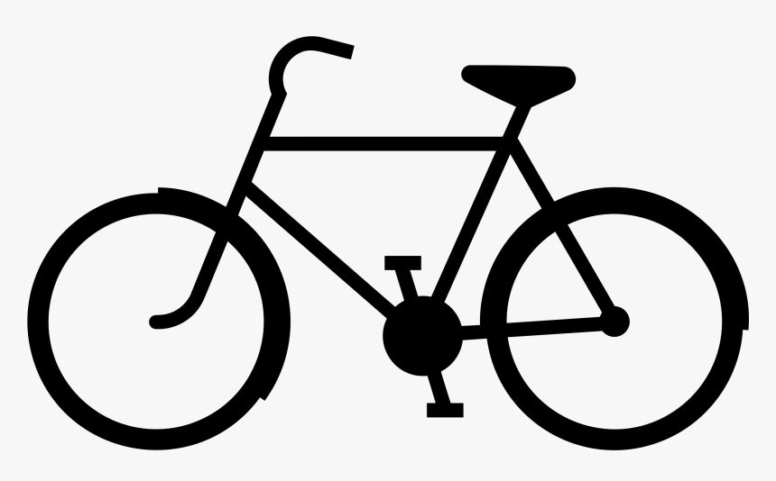 Cliparts For Free - Cycle Silhouette, HD Png Download