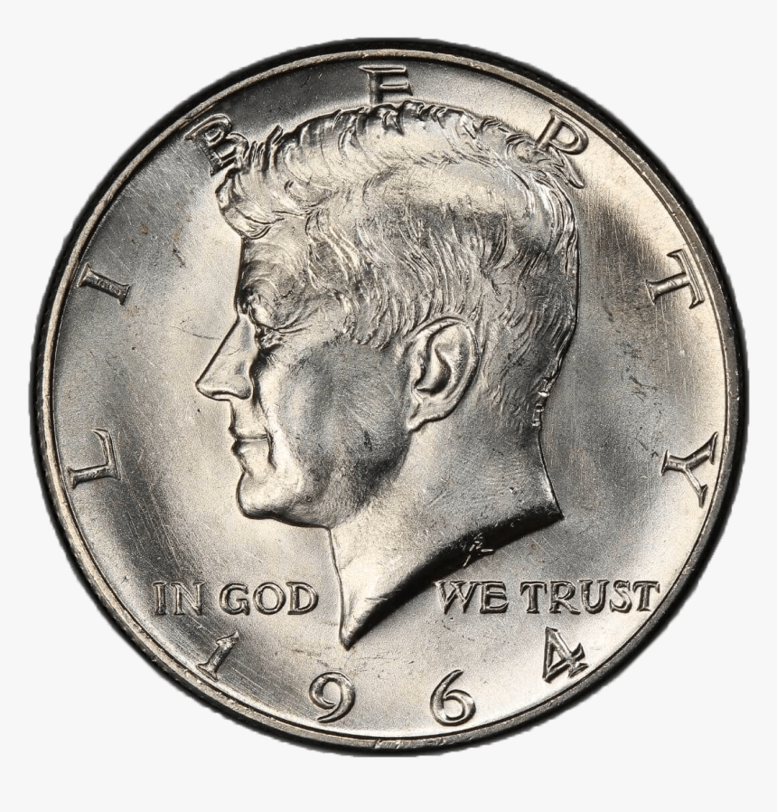 Kennedy Half Dollar Transparent Background, HD Png Download