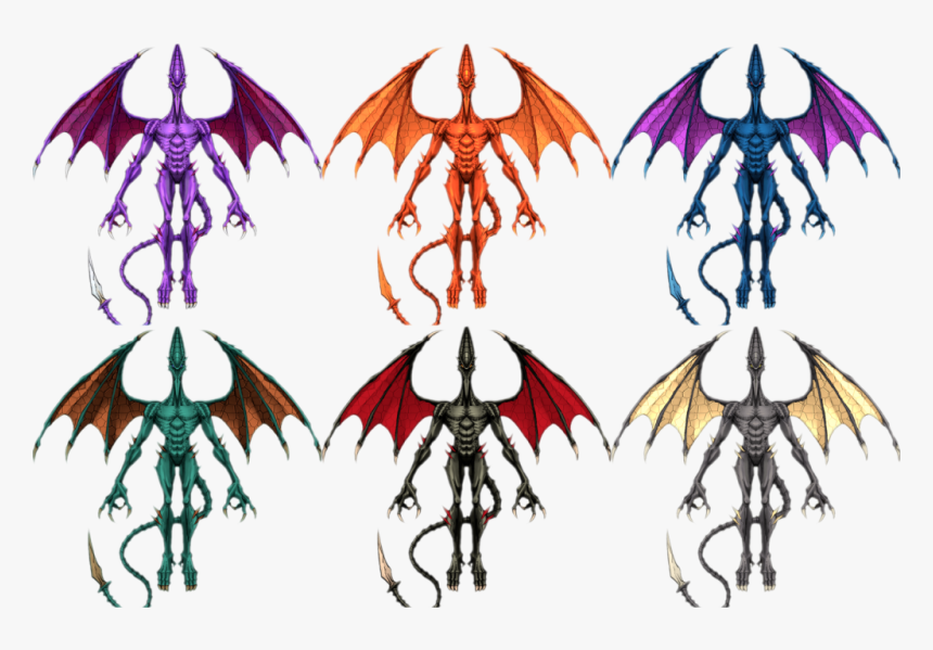 Other M Metroid - Metroid Ridley Concept Art, HD Png Download