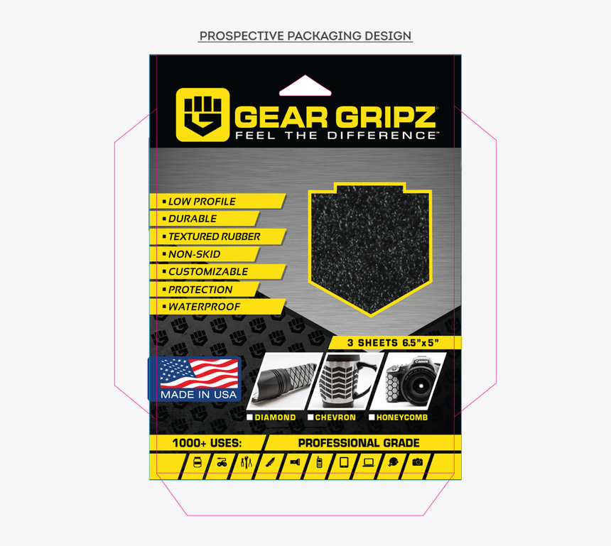 Gear Gripz Packaging - Guitar String, HD Png Download