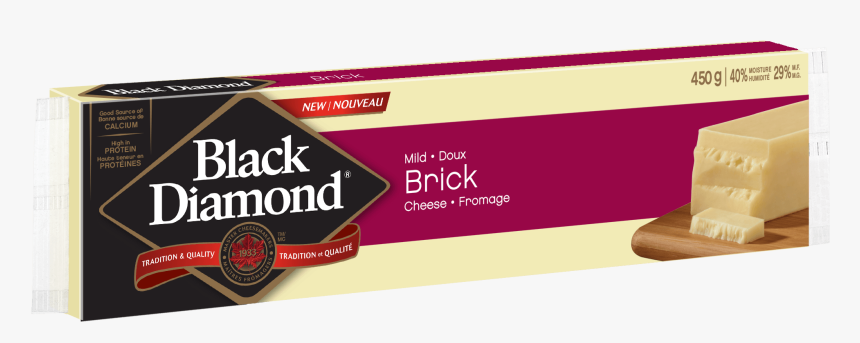 Brick Cheese 450g - Black Diamond Cheese 450g, HD Png Download