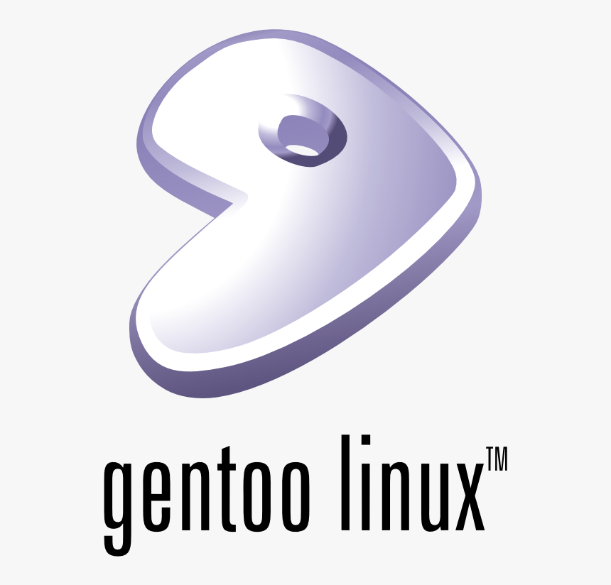 Gentoo Linux Logo Png, Transparent Png