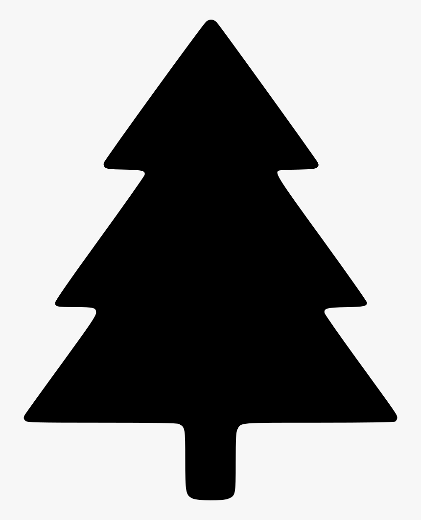 Air Freshener - Christmas Tree Silhouette Clipart, HD Png Download