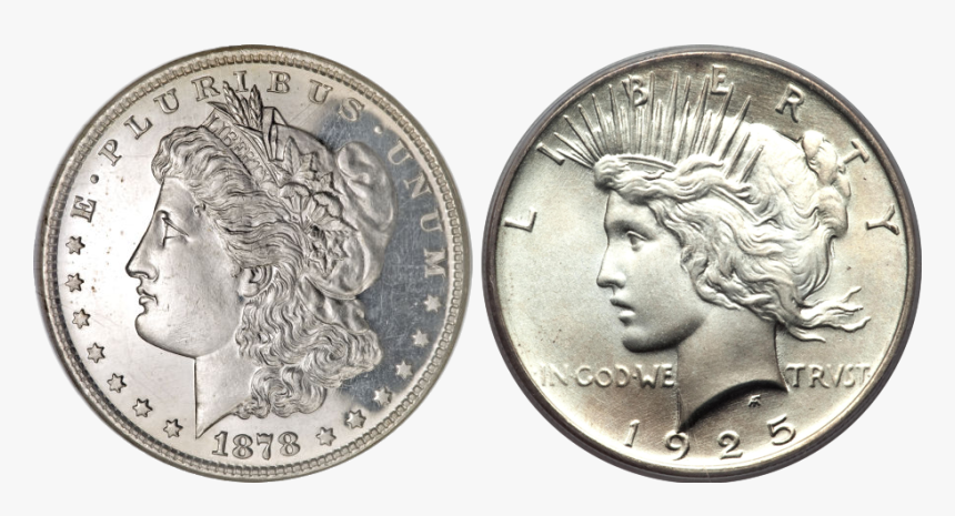 Liberty Silver Dollar, HD Png Download