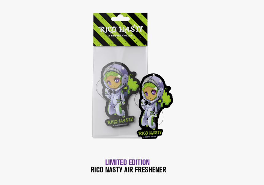 Limited Edition Rico Nasty Air Freshener 
 Class - Rico Nasty A Hemper Collab, HD Png Download