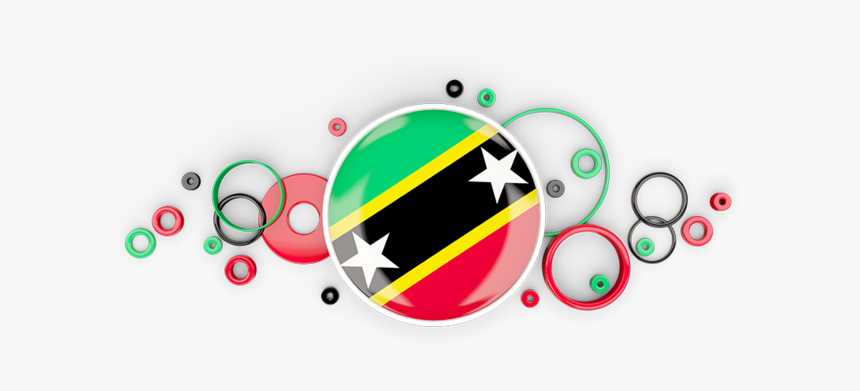 Download Flag Icon Of Saint Kitts And Nevis At Png - Background Pakistan Png Flag, Transparent Png