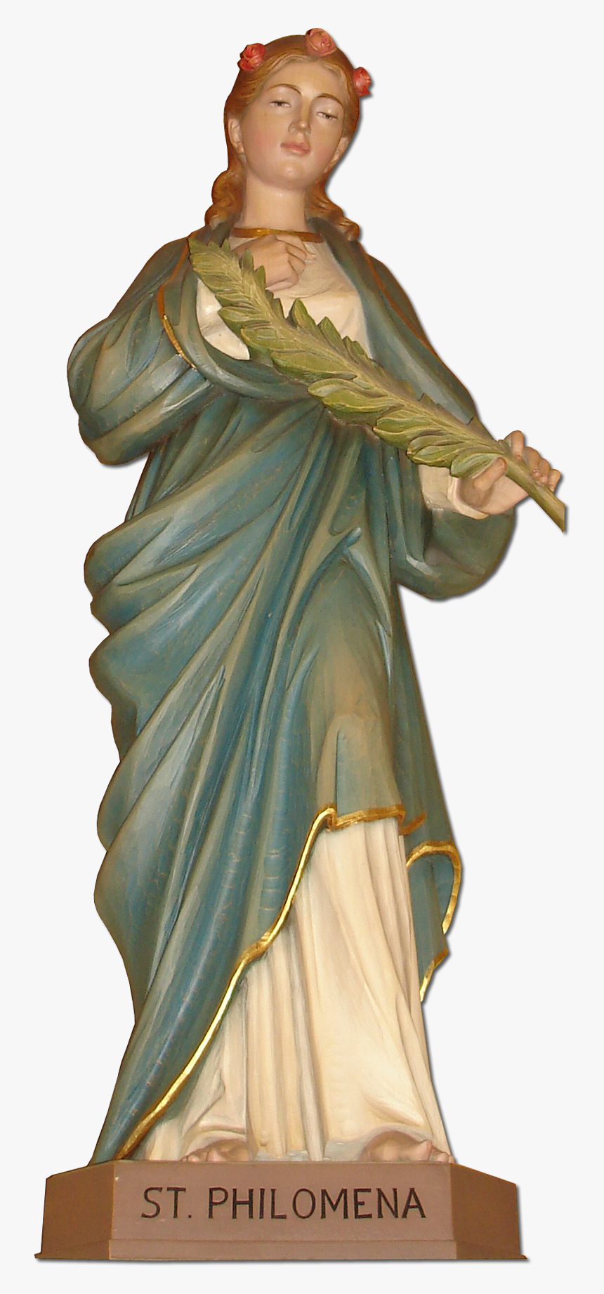 Saint Philomena Statue In Saint Philomena S Parish - 36 St Philomena Statue For Sale, HD Png Download
