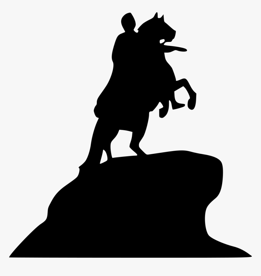 Bronze Horseman Monument Saint Petersburg - Saint Petersburg Icon Png, Transparent Png