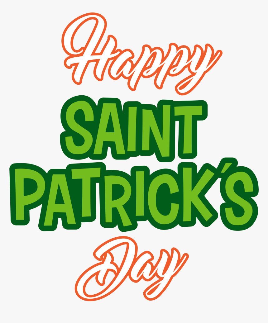 Happy Saint Patricks Day Png, Transparent Png