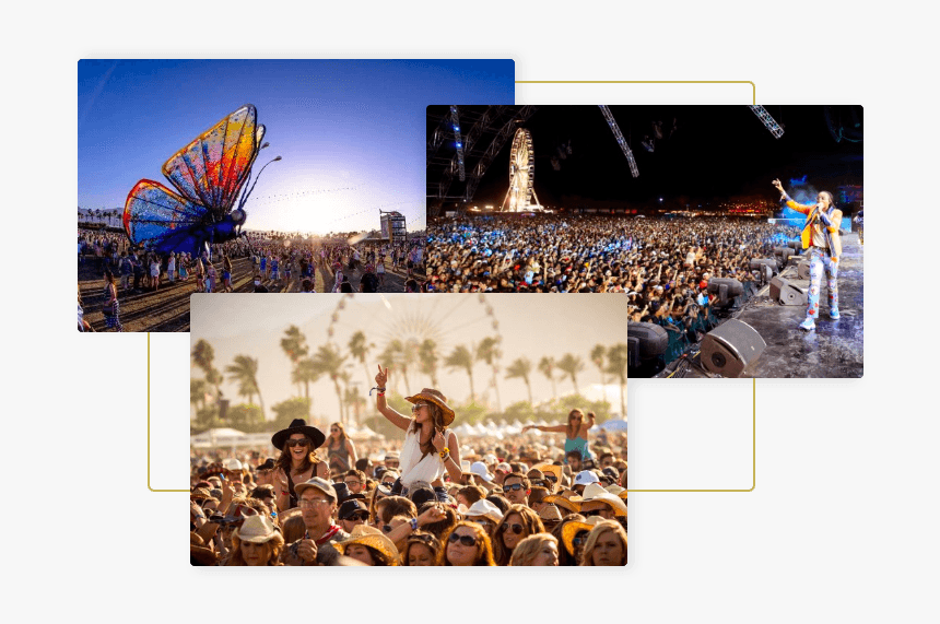 Transparent Stagecoach Png - Music Festival, Png Download