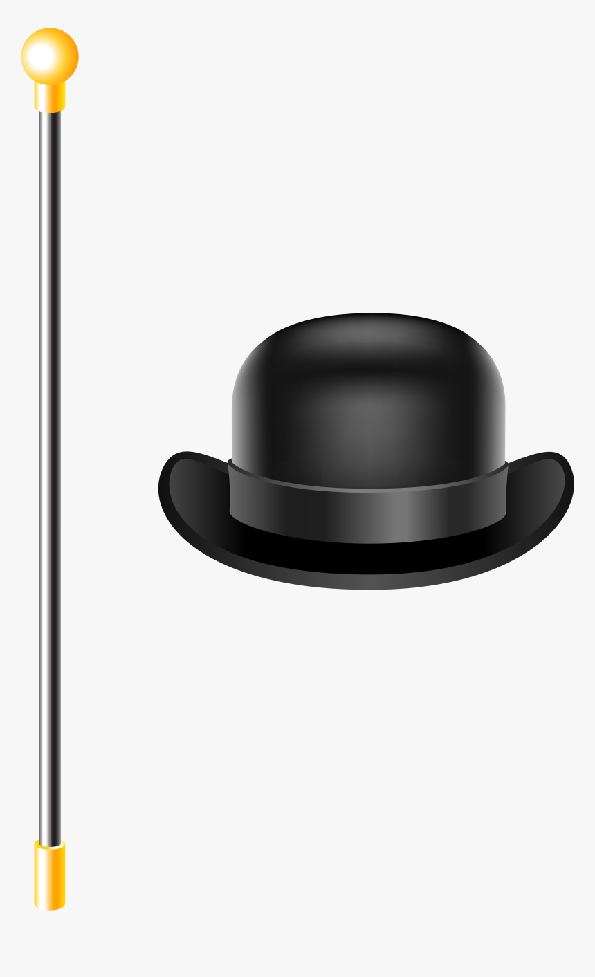 Hats Clipart Printable - Top Hat And Cane Png, Transparent Png