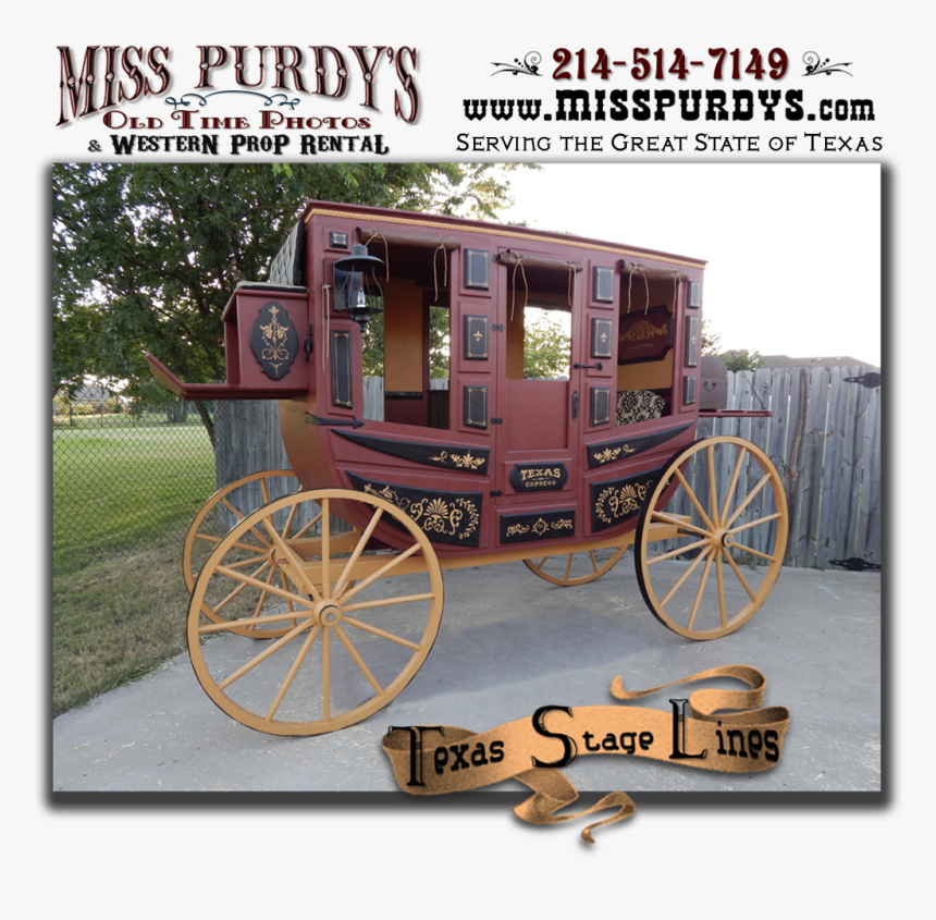 Old Time Western Carriage, HD Png Download