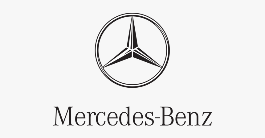 Mercedes Benz Logo White Png, Transparent Png
