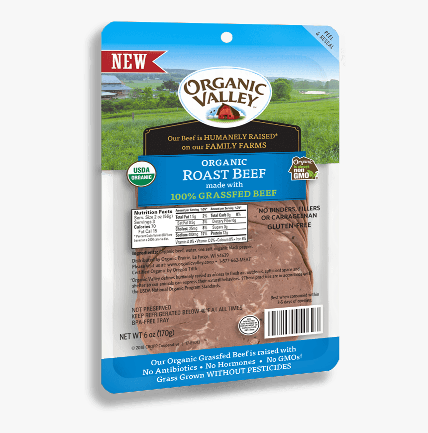 Organic Valley Ham, HD Png Download