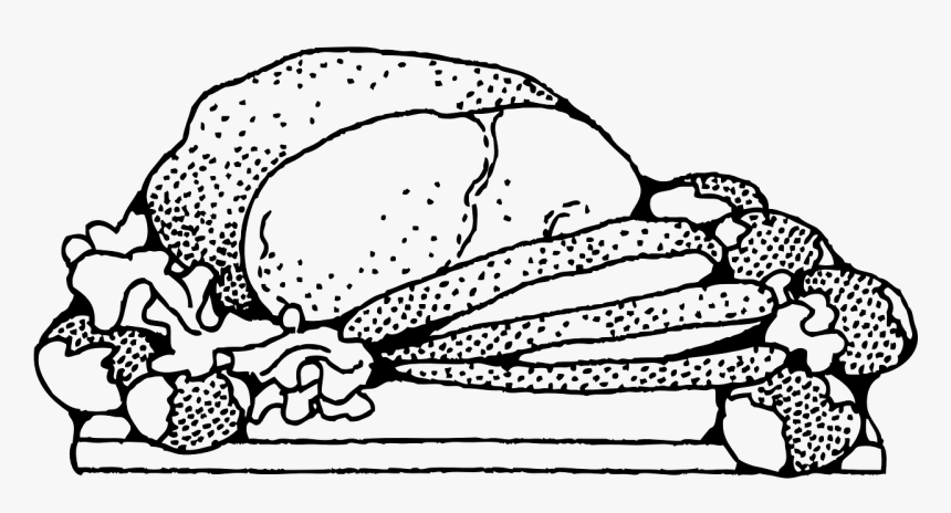 Pork Clipart Black And White, HD Png Download