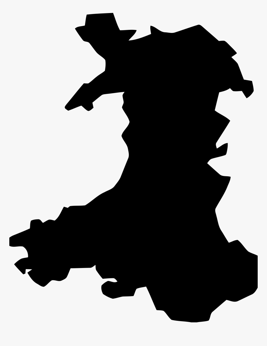 Cinderella Clipart Stagecoach - Map Of Wales, HD Png Download