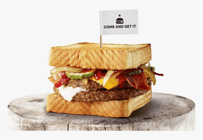 The Winner Of The Mcdonald S Texas Burger Showdown, - Mcdonald's Double Lone Star Stack Burger, HD Png Download
