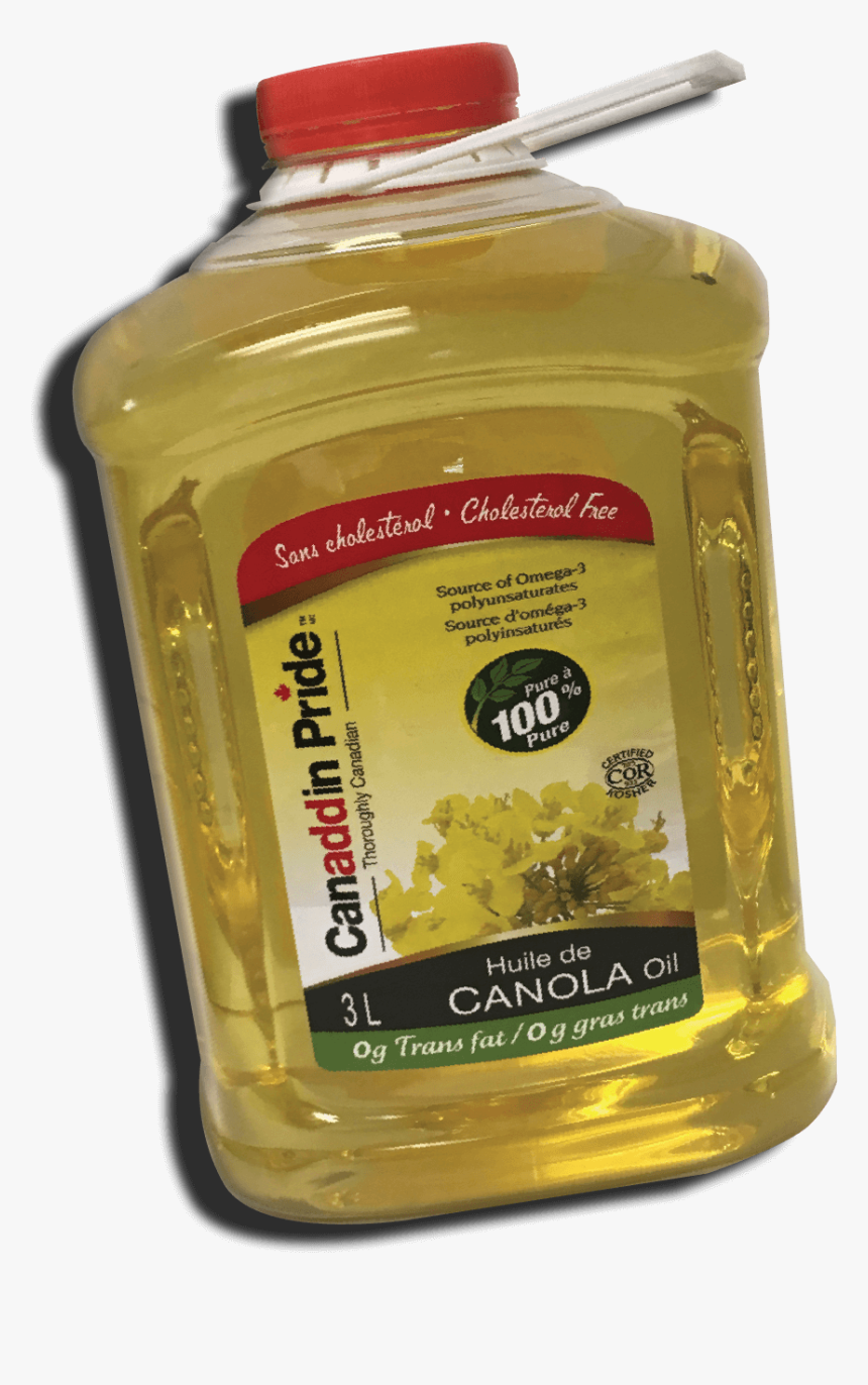 Canola Oil Bottle - Bottle, HD Png Download