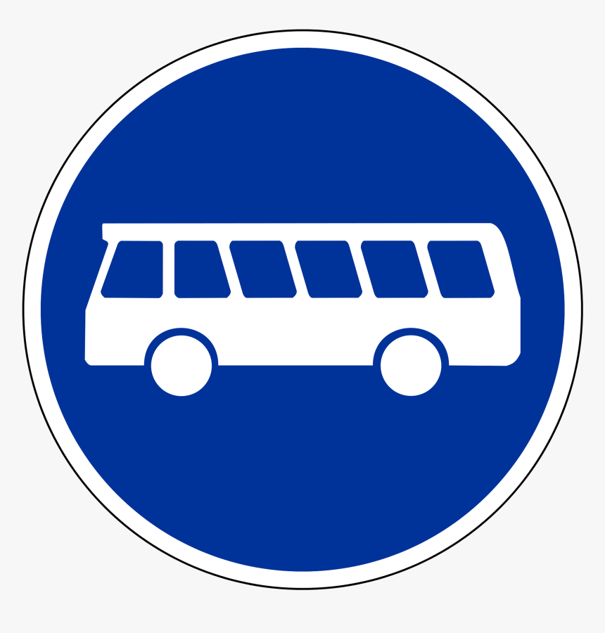 Bus Lane Sign Germany, HD Png Download