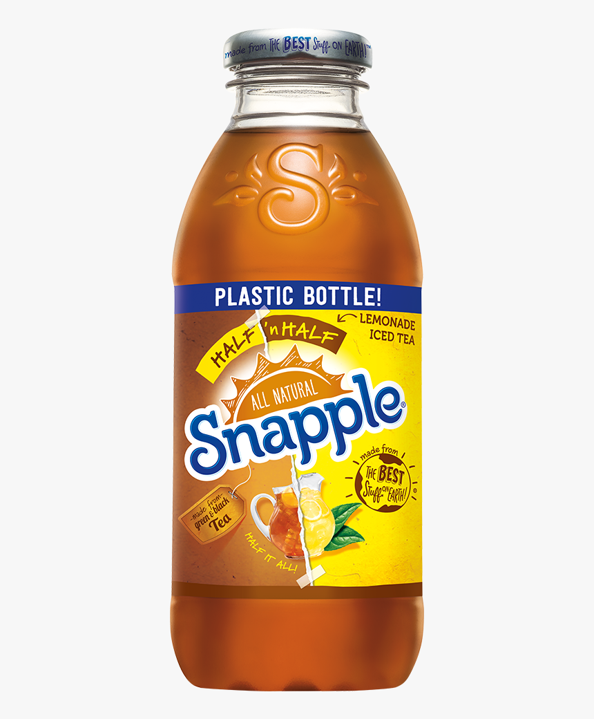 Transparent Dr Pepper Bottle Png - Snapple Logo On Bottle, Png Download